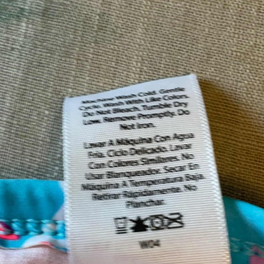 Wonder Nation Starry Blue and Orange Kids Bikini - Picture 8 of 8